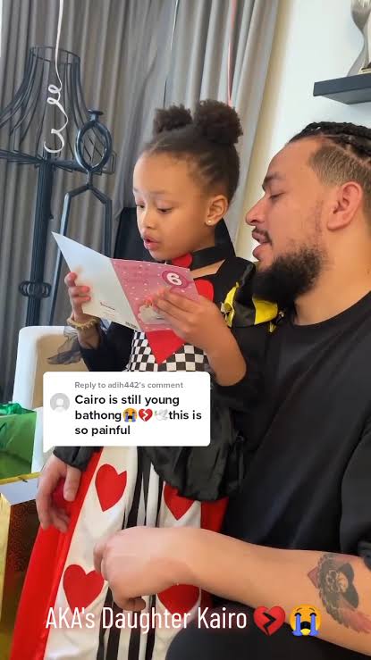 SAD: AKA’s Last Video With His Daughter Kairo Forbes Leaves Fans ...