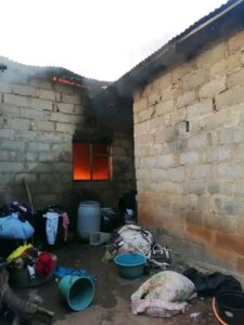 **Tragic Fire Destroys Family Home in Casteel Village**
