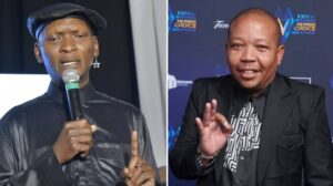 Warren Masemola Pays Emotional Tribute to Presley Chweneyagae at Funeral